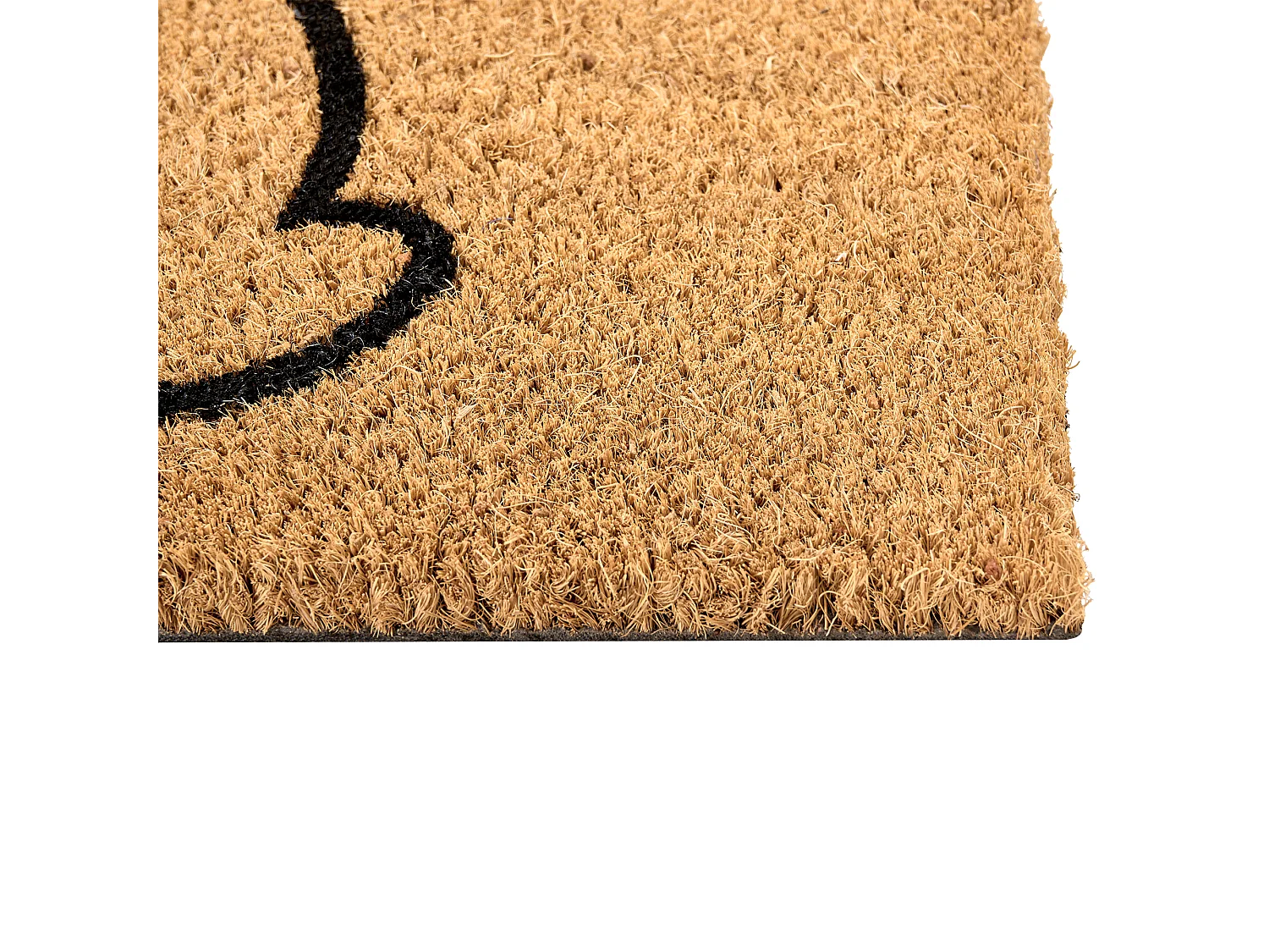 Paillasson LINGAYEN Naturel 55 x 120 cm Lapin Fibre de coco