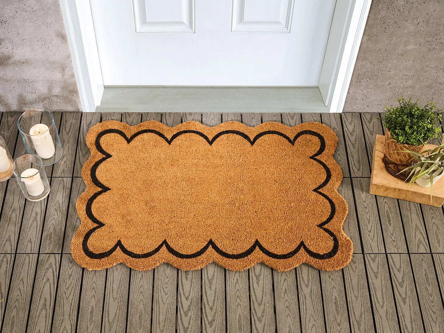 Paillasson HOLON Naturel 60 x 90 cm Fibre de coco