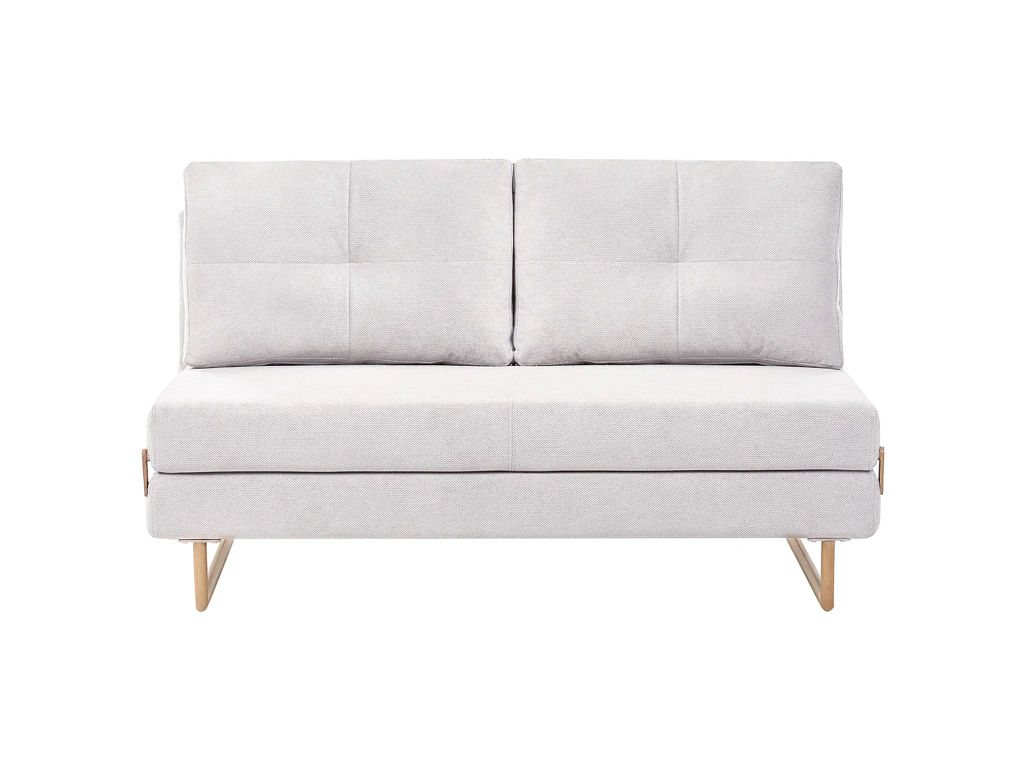 Sofa Bed 3 Seater JERSLEV Fabric Off-White