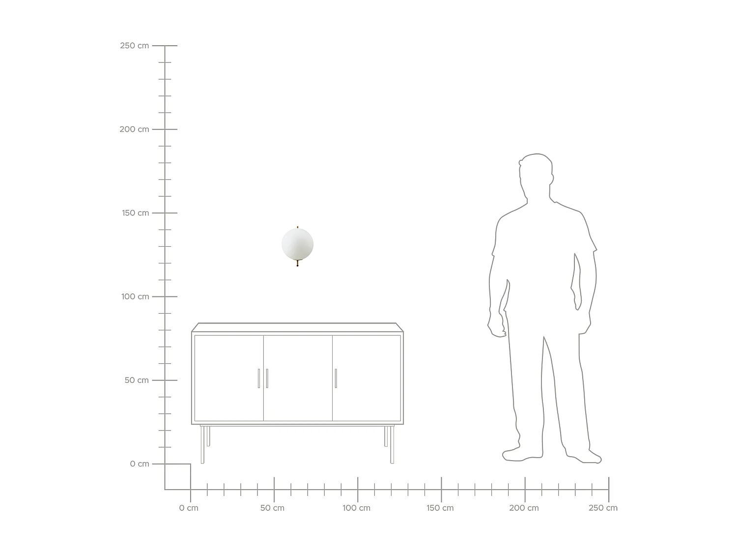 Lampe murale LIZONNE Métal Doré