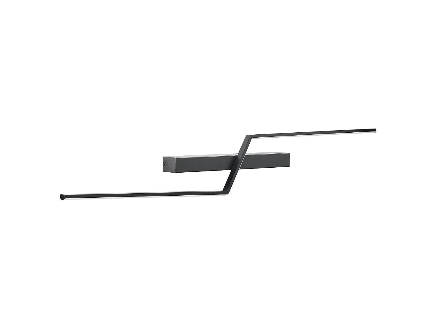Picture and Mirror LED Light NOCEDA Metal Black