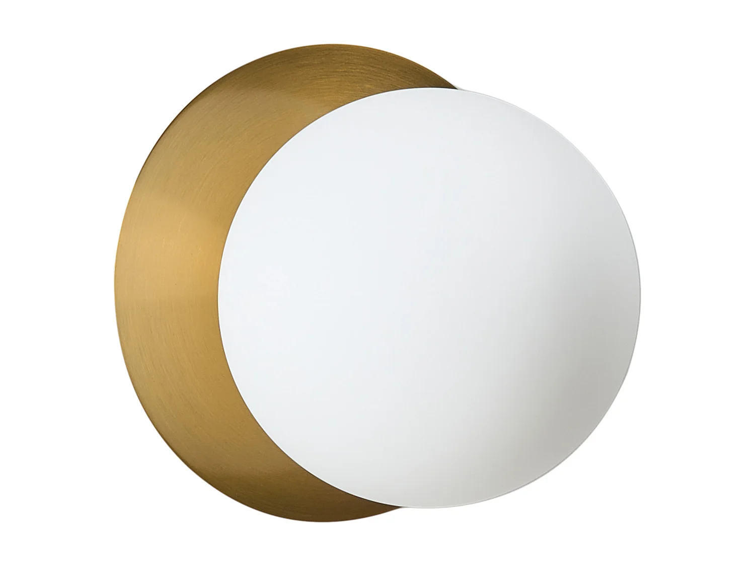Lot de 2 lampes murales BOUBLE Métal Doré