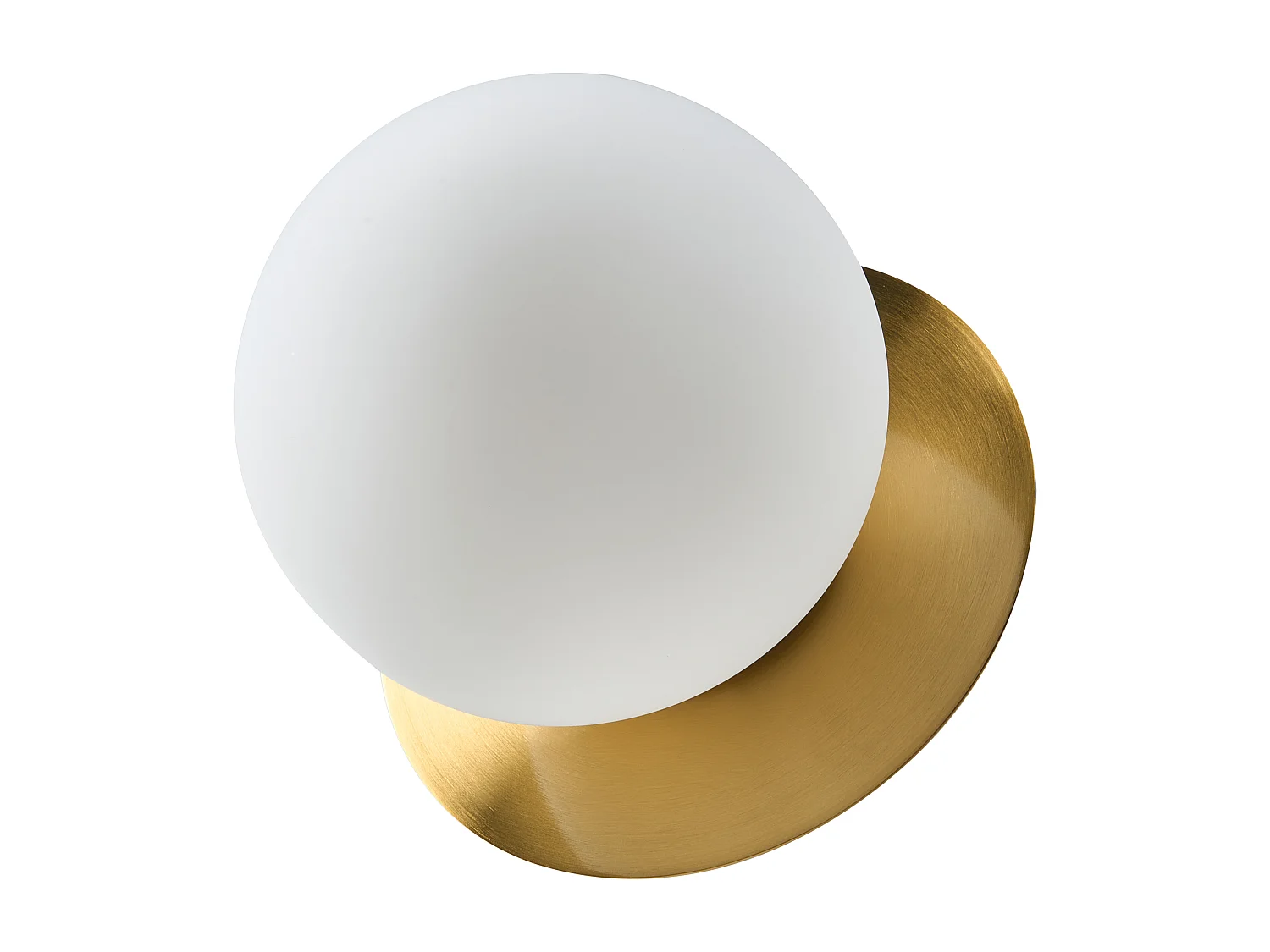 Lot de 2 lampes murales BOUBLE Métal Doré