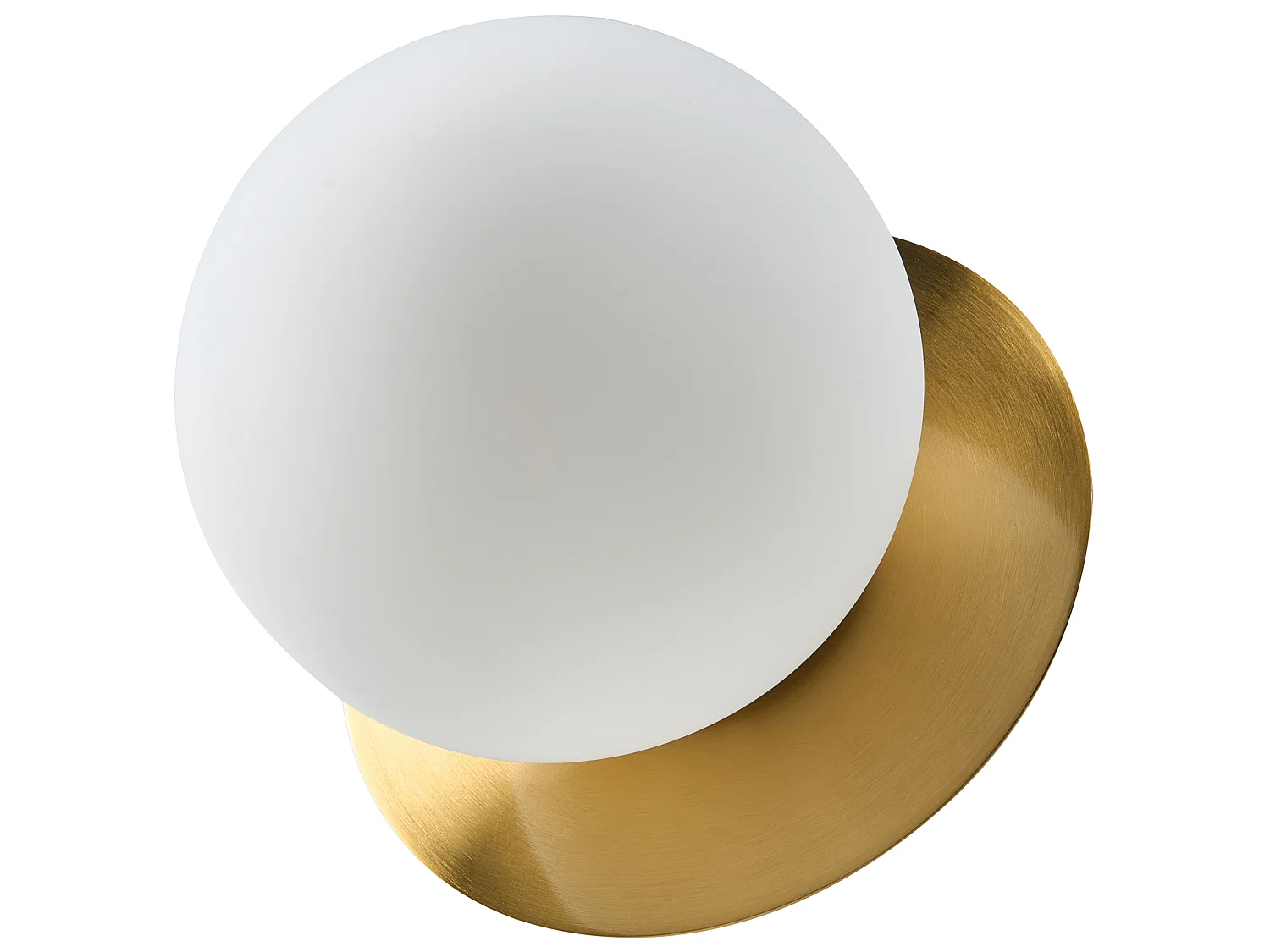 Lot de 2 lampes murales BOUBLE Métal Doré