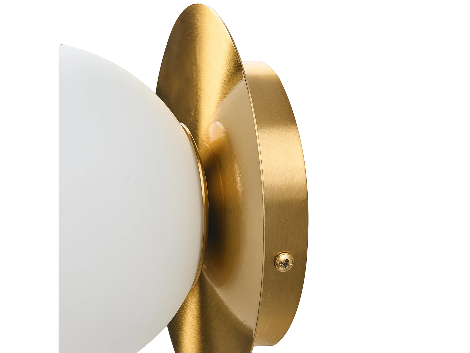 Lot de 2 lampes murales BOUBLE Métal Doré