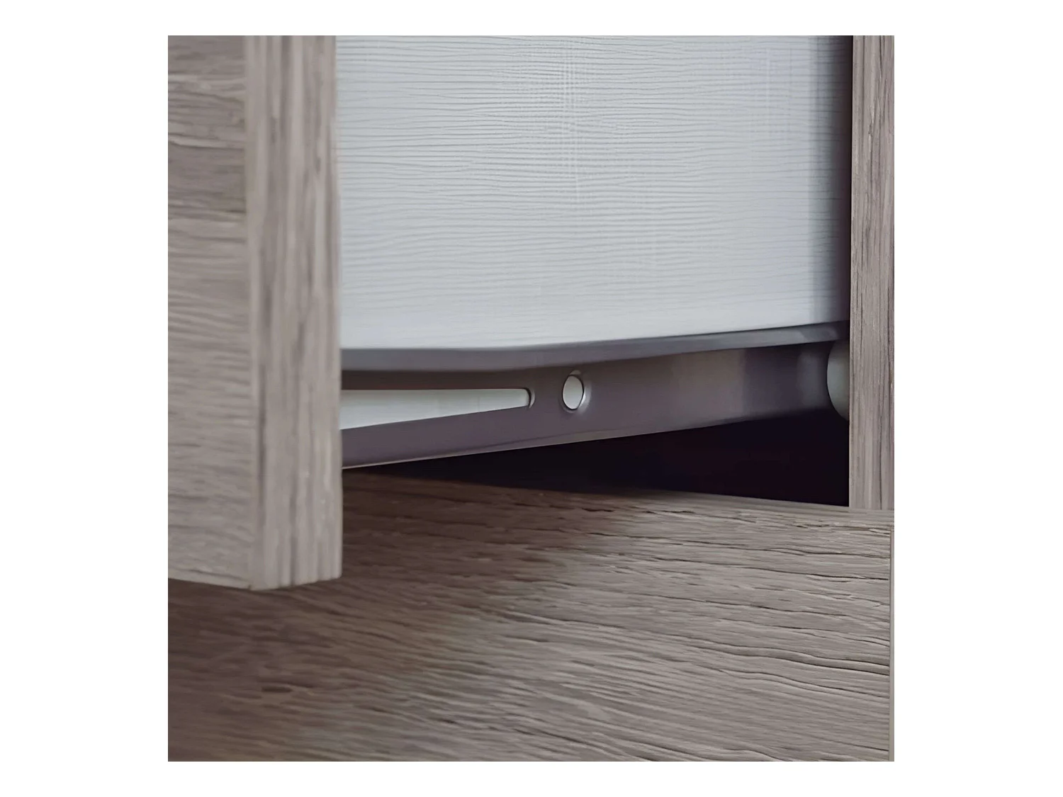 Commode 6 tiroirs Tibet Cambrian pour chambre à coucher 110 x 40 x 40 cm