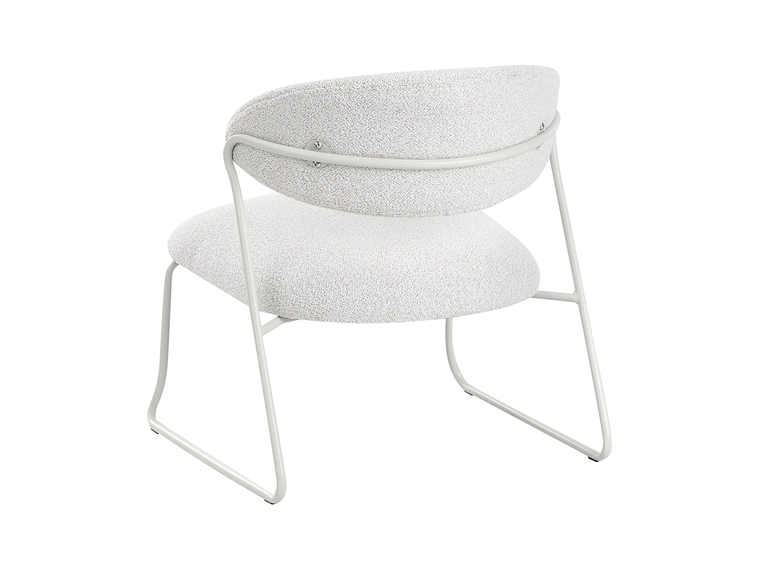 Lot de 2 fauteuils KOLSVA Tissu Blanc cassé