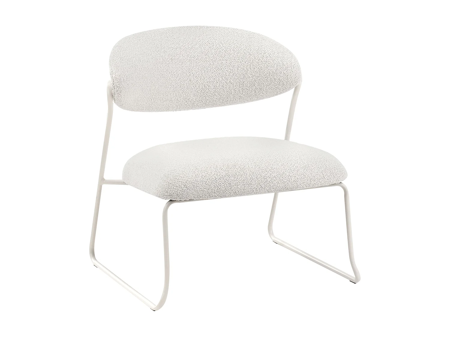 Set of 2 Armchairs KOLSVA Fabric Off-White
