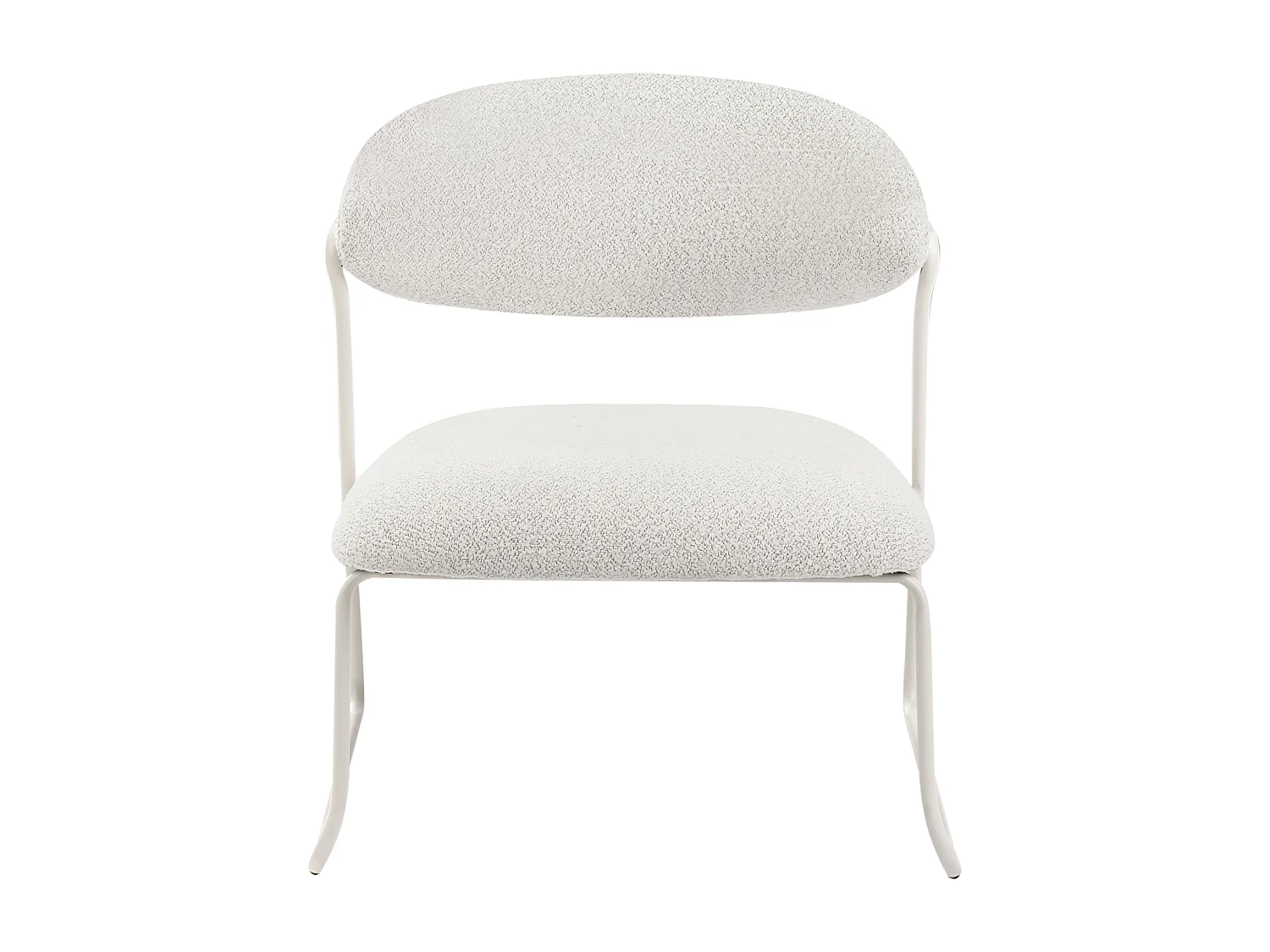 Set of 2 Armchairs KOLSVA Fabric Off-White