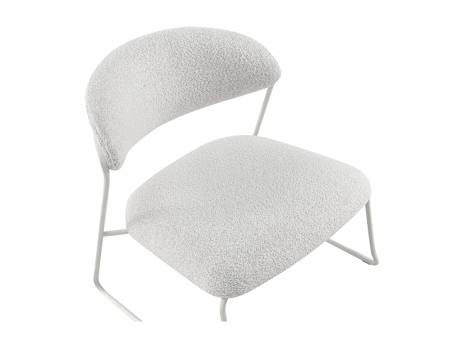Set of 2 Armchairs KOLSVA Fabric Off-White