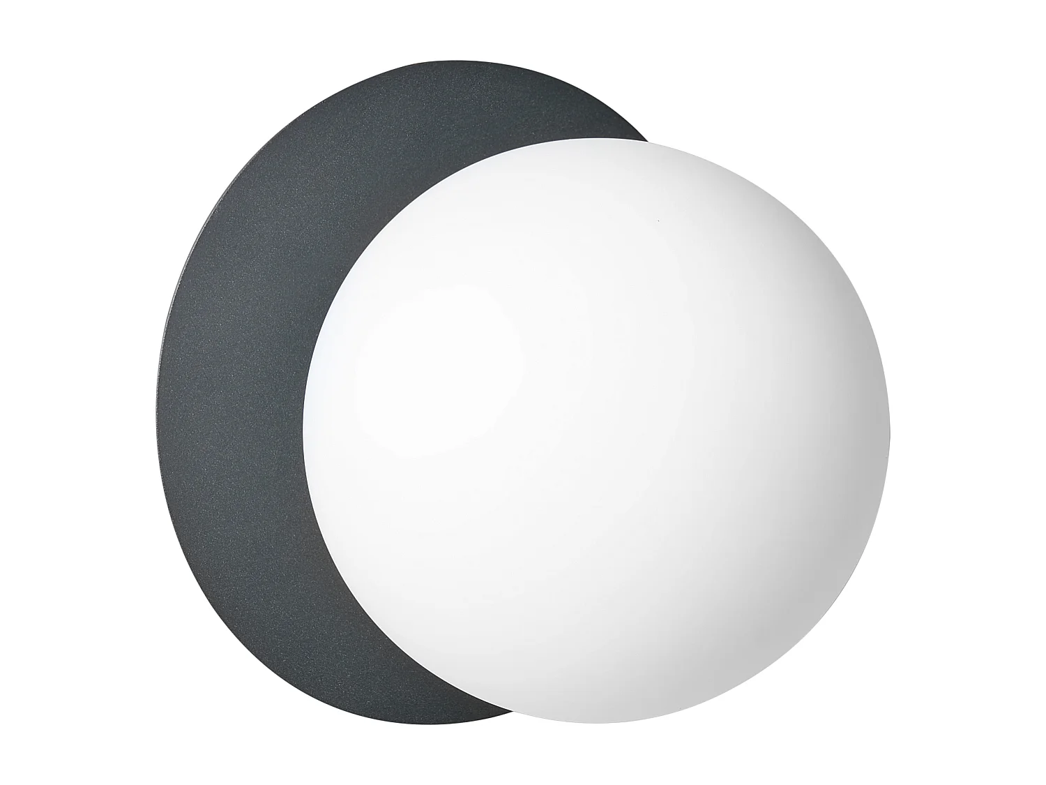 Lot de 2 lampes murales BOUBLE Métal Noir