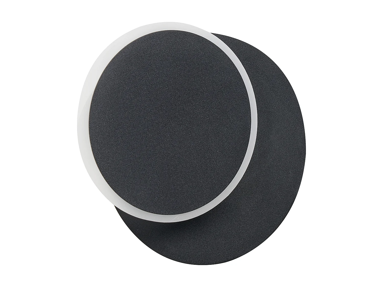 Lot de 2 lampes murales SEMNON LED Métal Noir