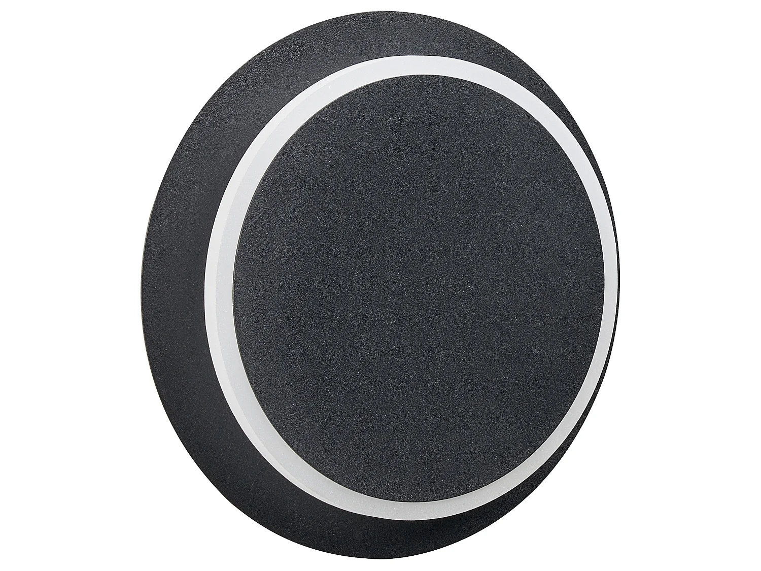 Set of 2 Wall Lamps SEMNON Black Metal LED