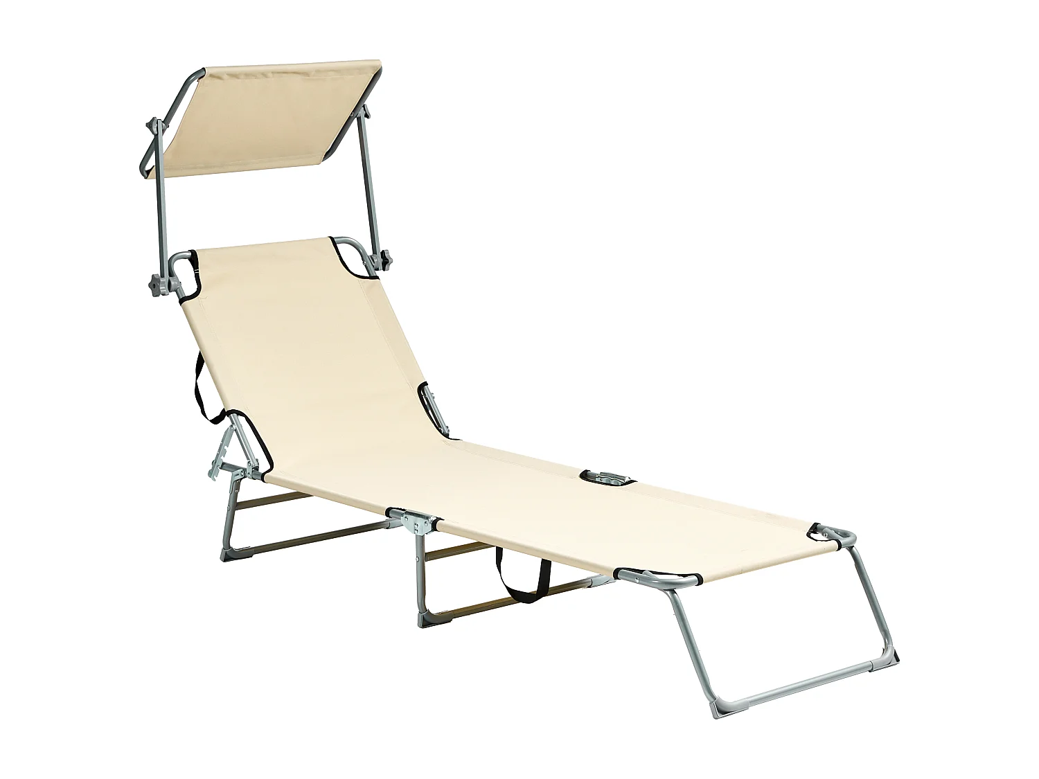 Transat FOLIGNO Métal Beige