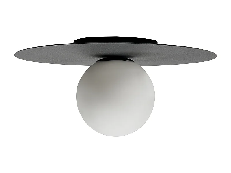 Plafonnier TARDES Métal Noir