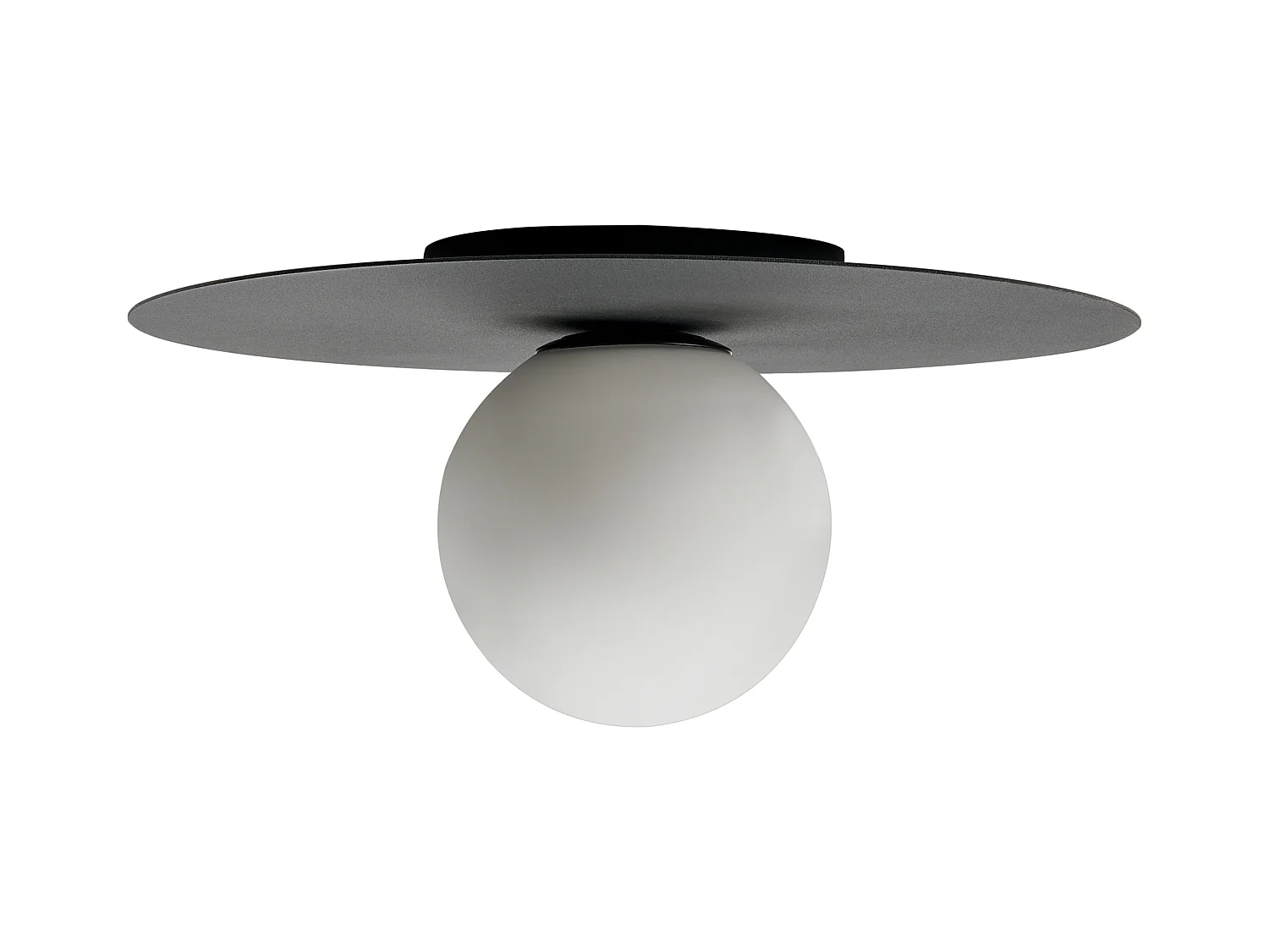 Plafonnier TARDES Métal Noir