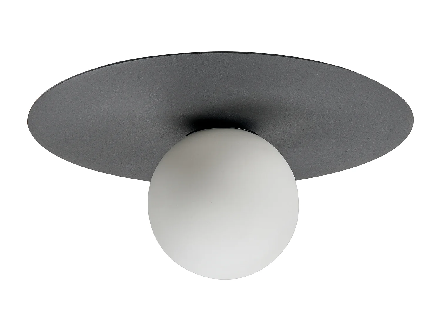 Ceiling Lamp TARDES Metal Black