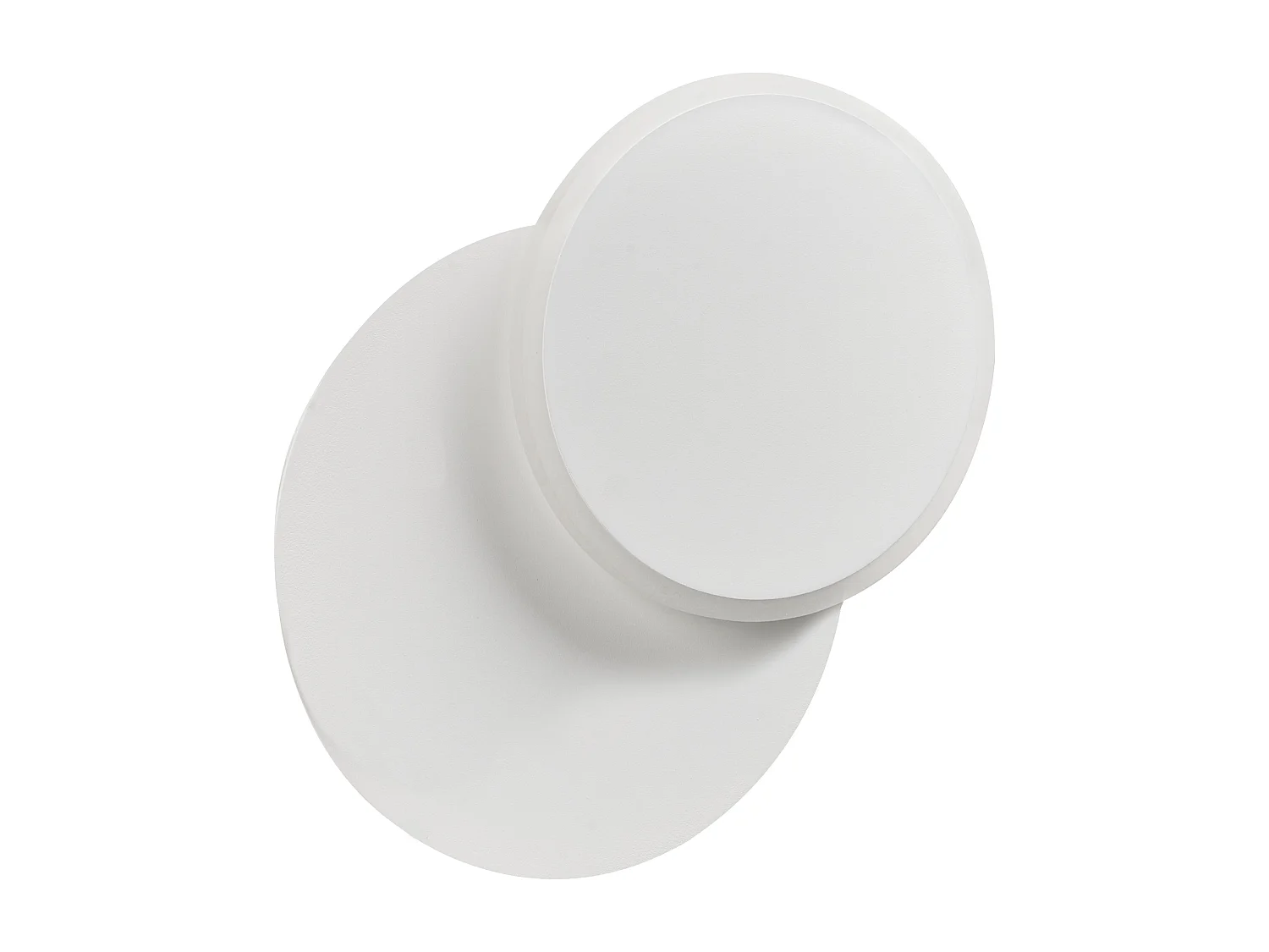 Lot de 2 lampes murales SEMNON LED Métal Blanc