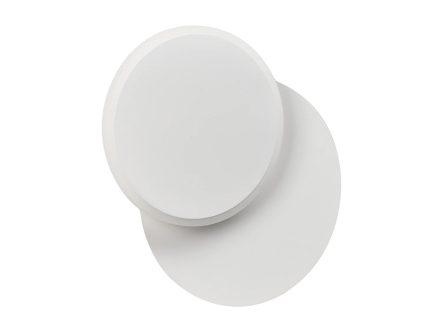 Lot de 2 lampes murales SEMNON LED Métal Blanc