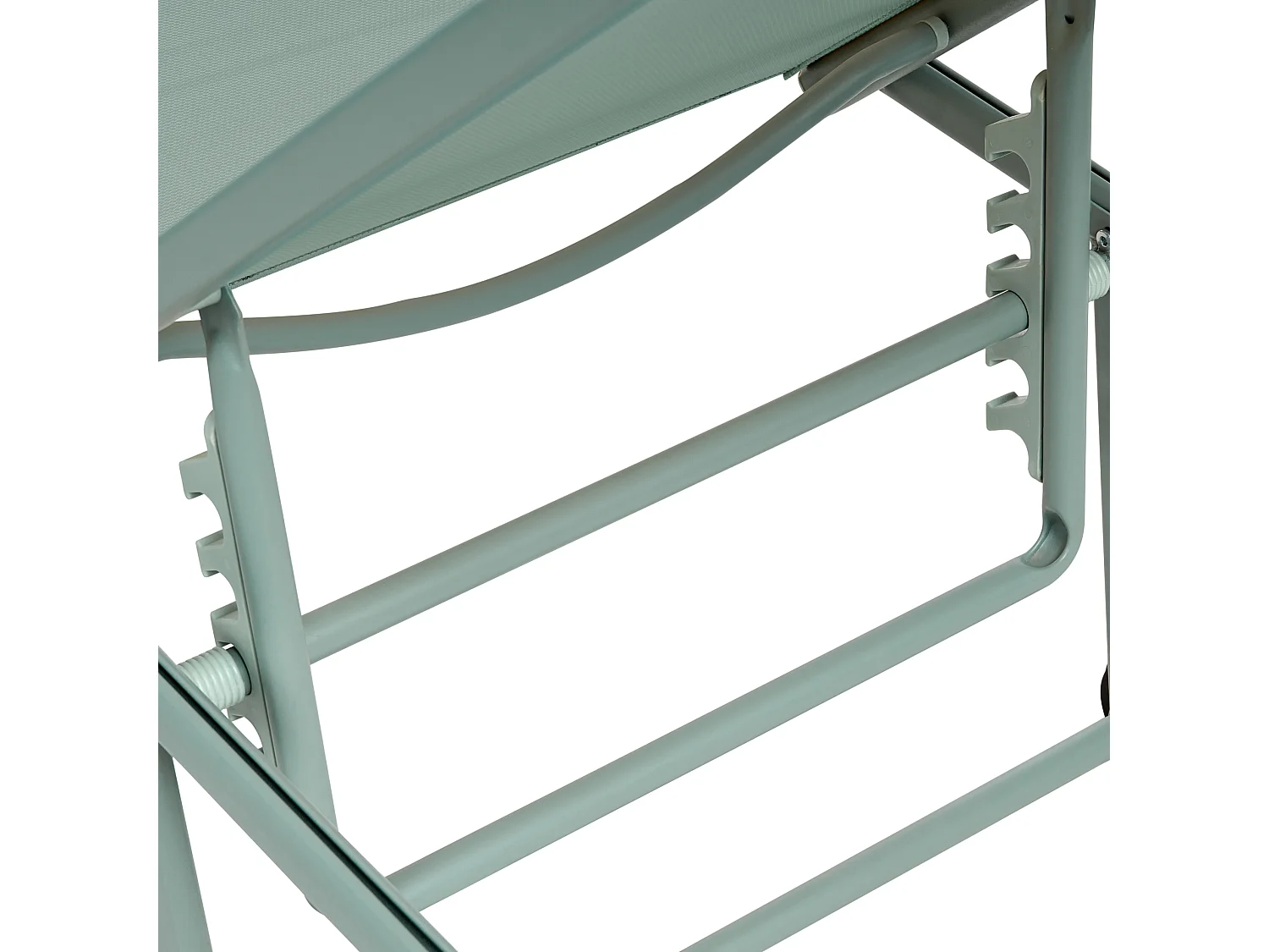 Lot de 2 transats SORONI Métal Vert clair