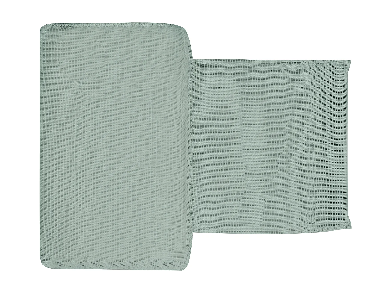 Lot de 2 transats SORONI Métal Vert clair