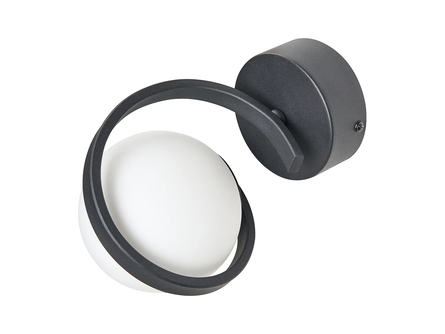 Lampe murale COLAGNE Métal Noir