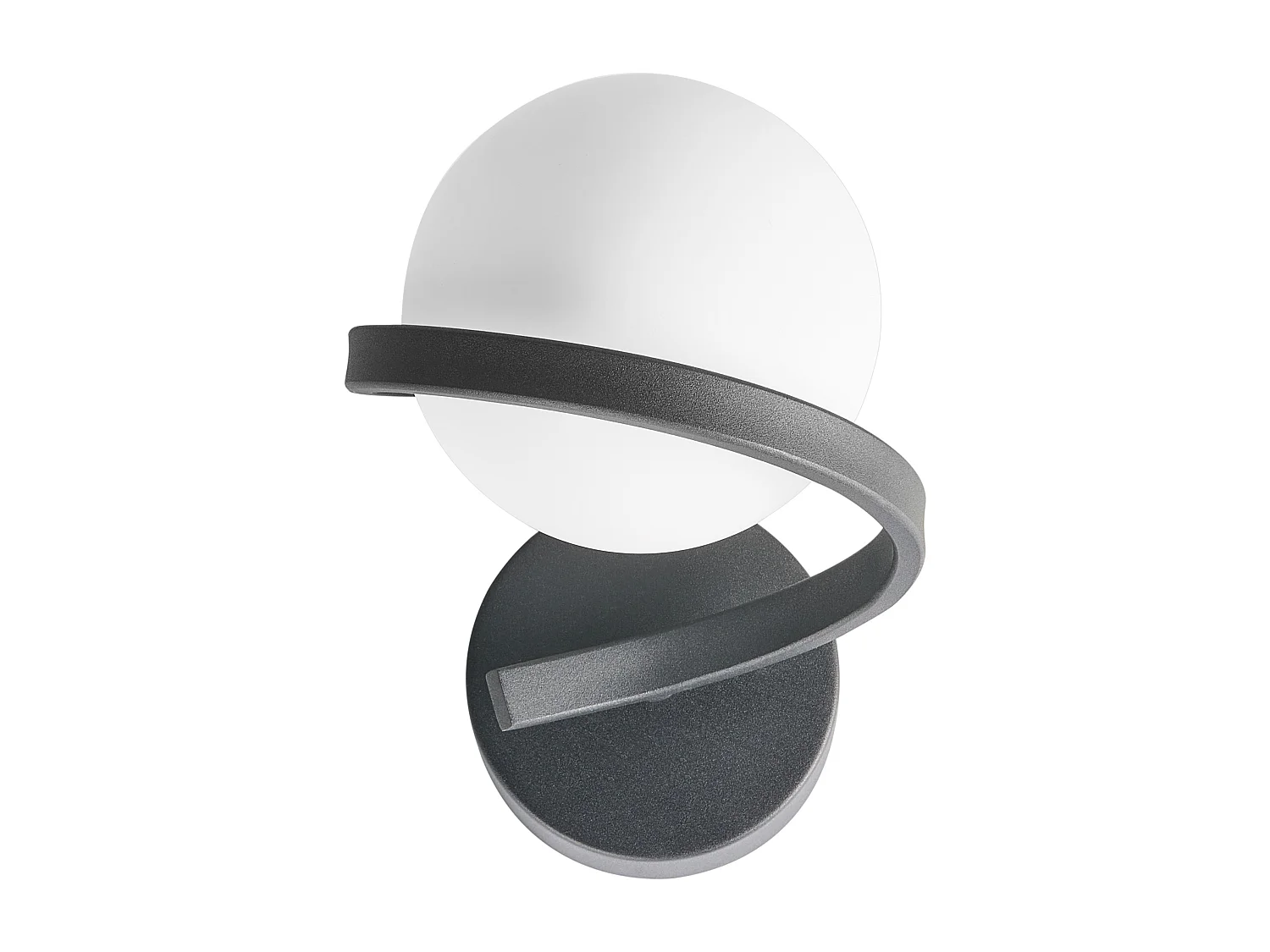 Lampe murale COLAGNE Métal Noir