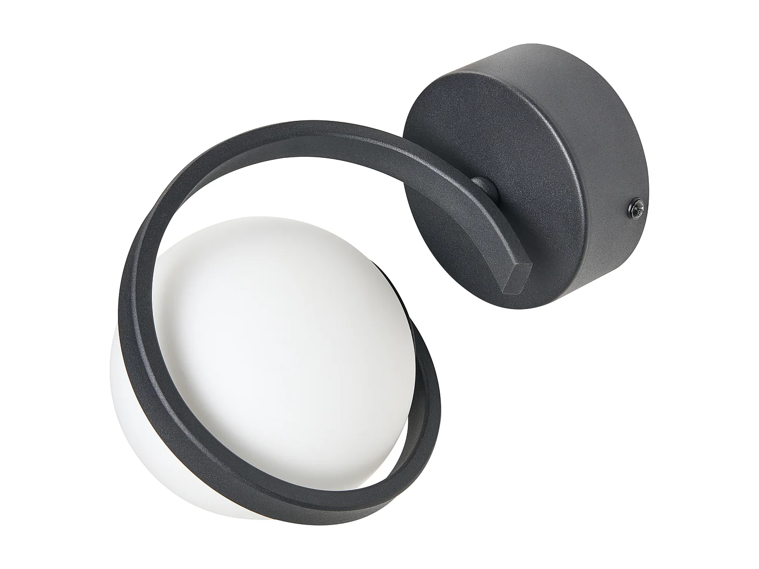 Lampe murale COLAGNE Métal Noir