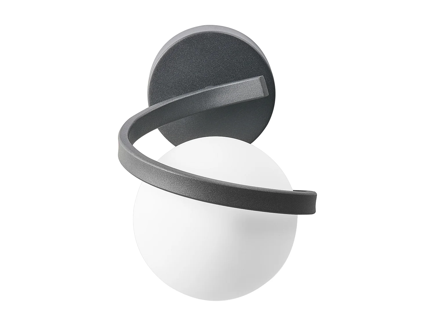 Lampe murale COLAGNE Métal Noir