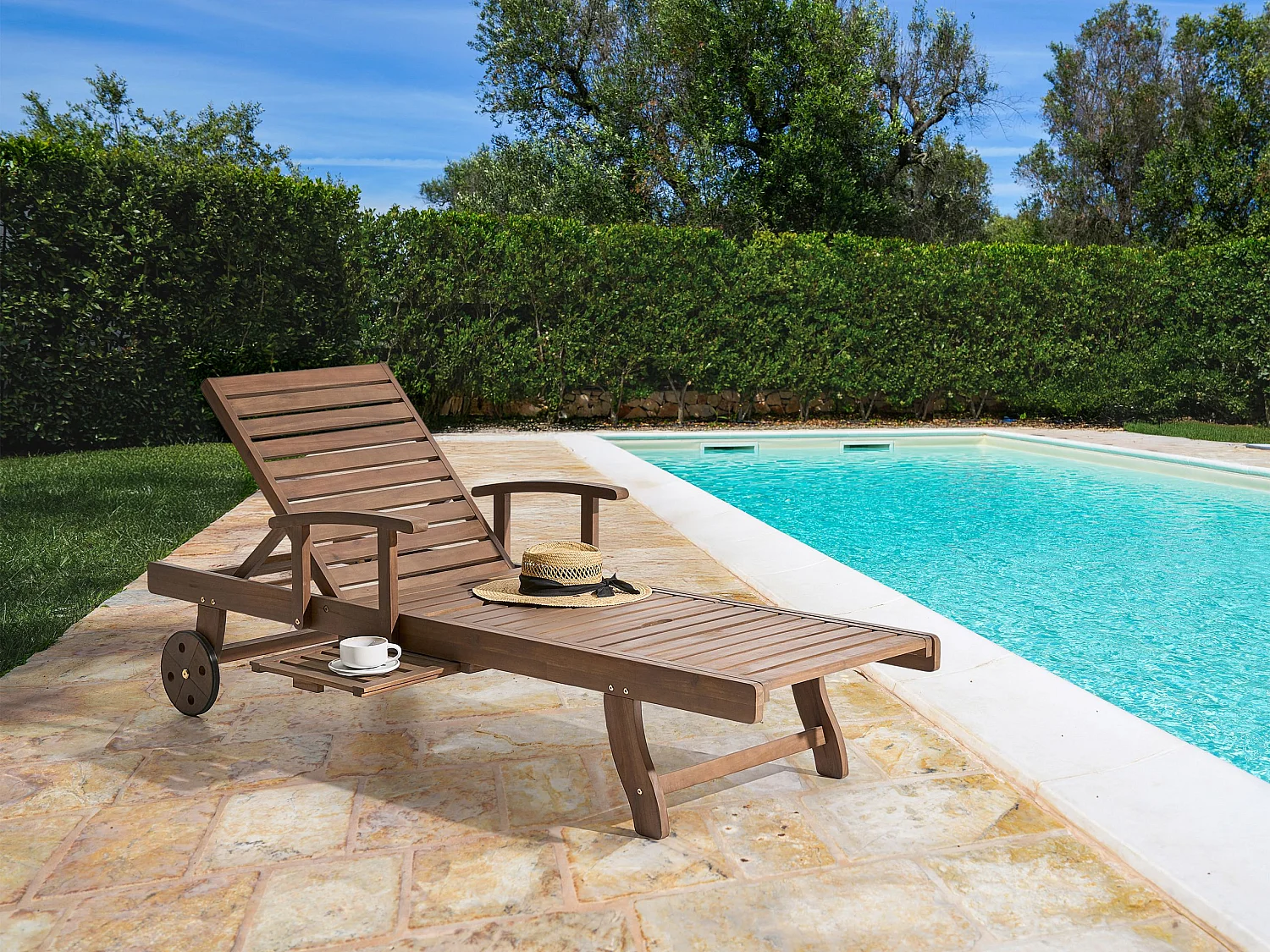 Transat AMANTEA Acacia Marron foncé