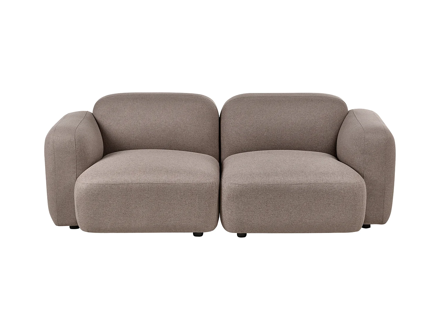 Canapé 3 places AFOSS Tissu Taupe