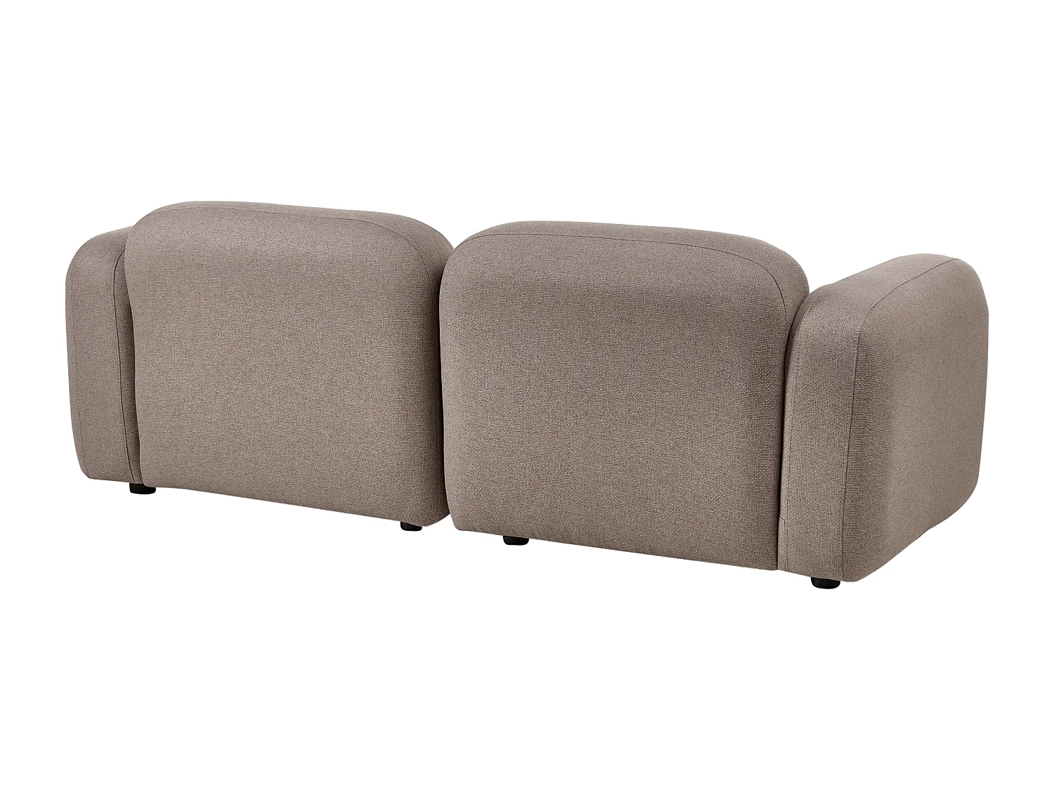 Canapé 3 places AFOSS Tissu Taupe