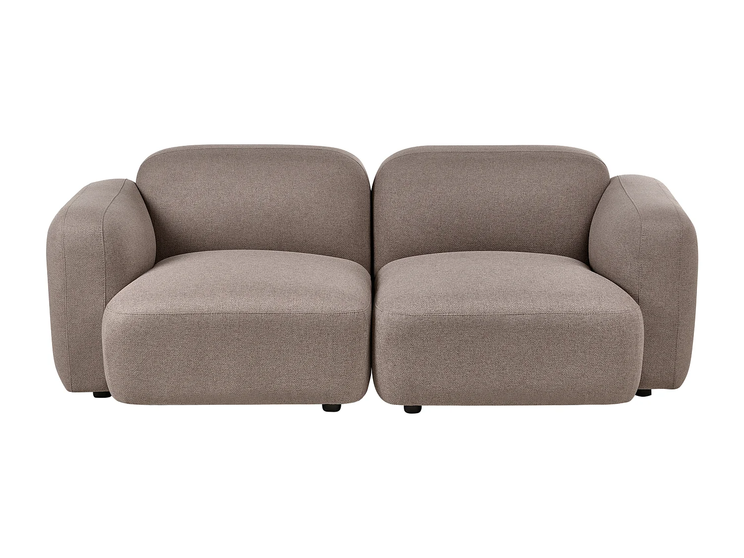 Canapé 3 places AFOSS Tissu Taupe