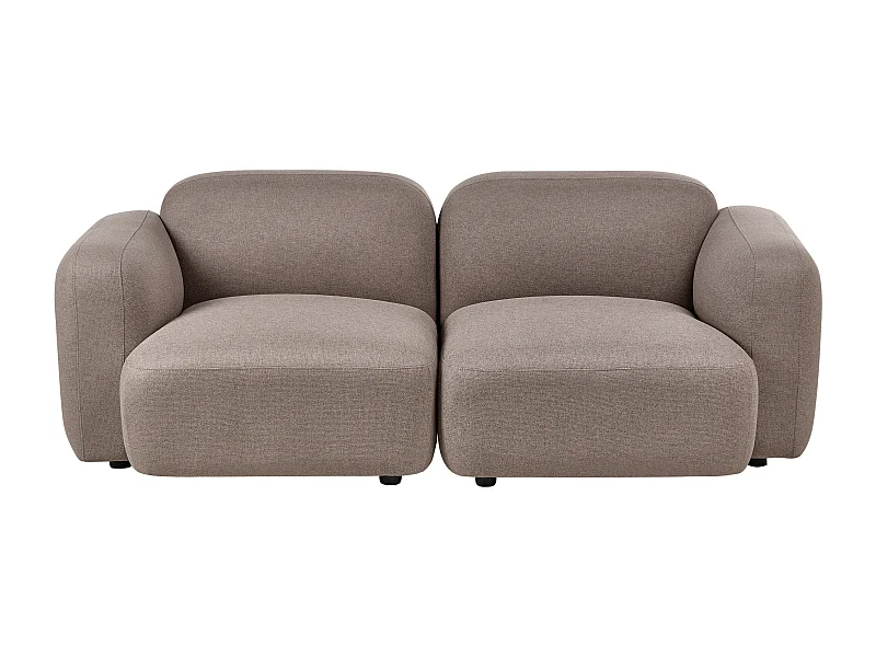 Canapé 3 places AFOSS Tissu Taupe