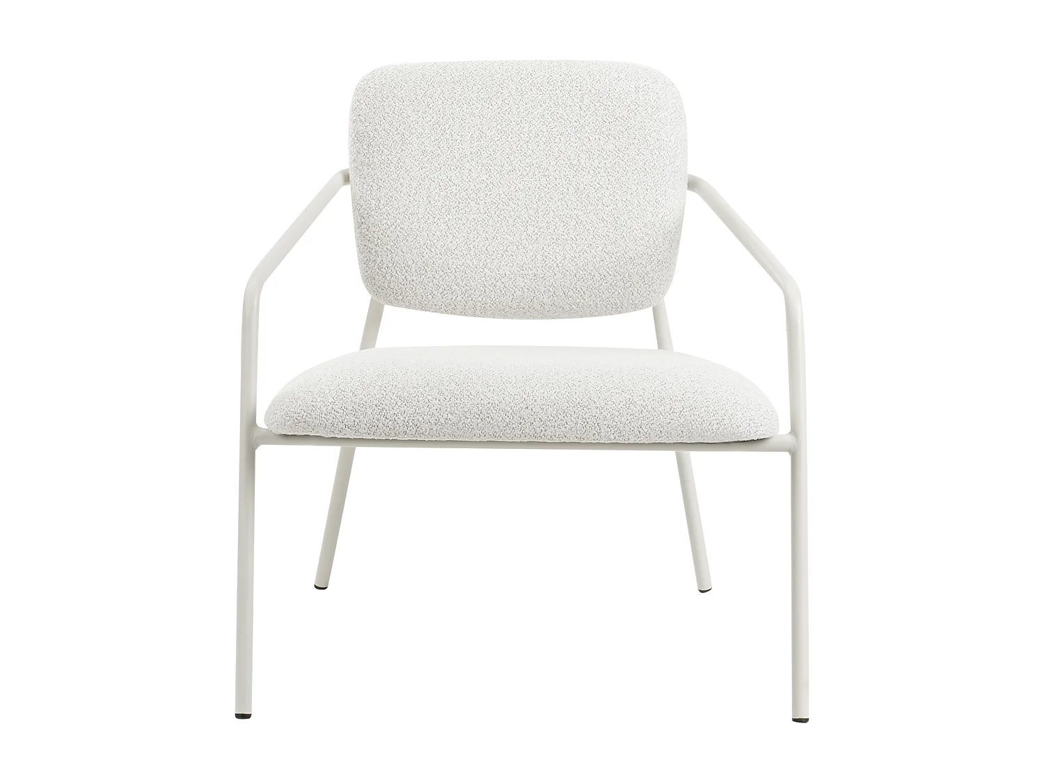 Lot de 2 fauteuils LOA Tissu Blanc cassé