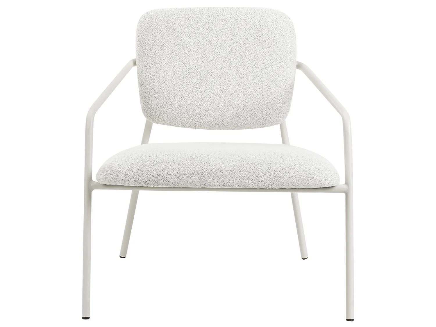 Lot de 2 fauteuils LOA Tissu Blanc cassé