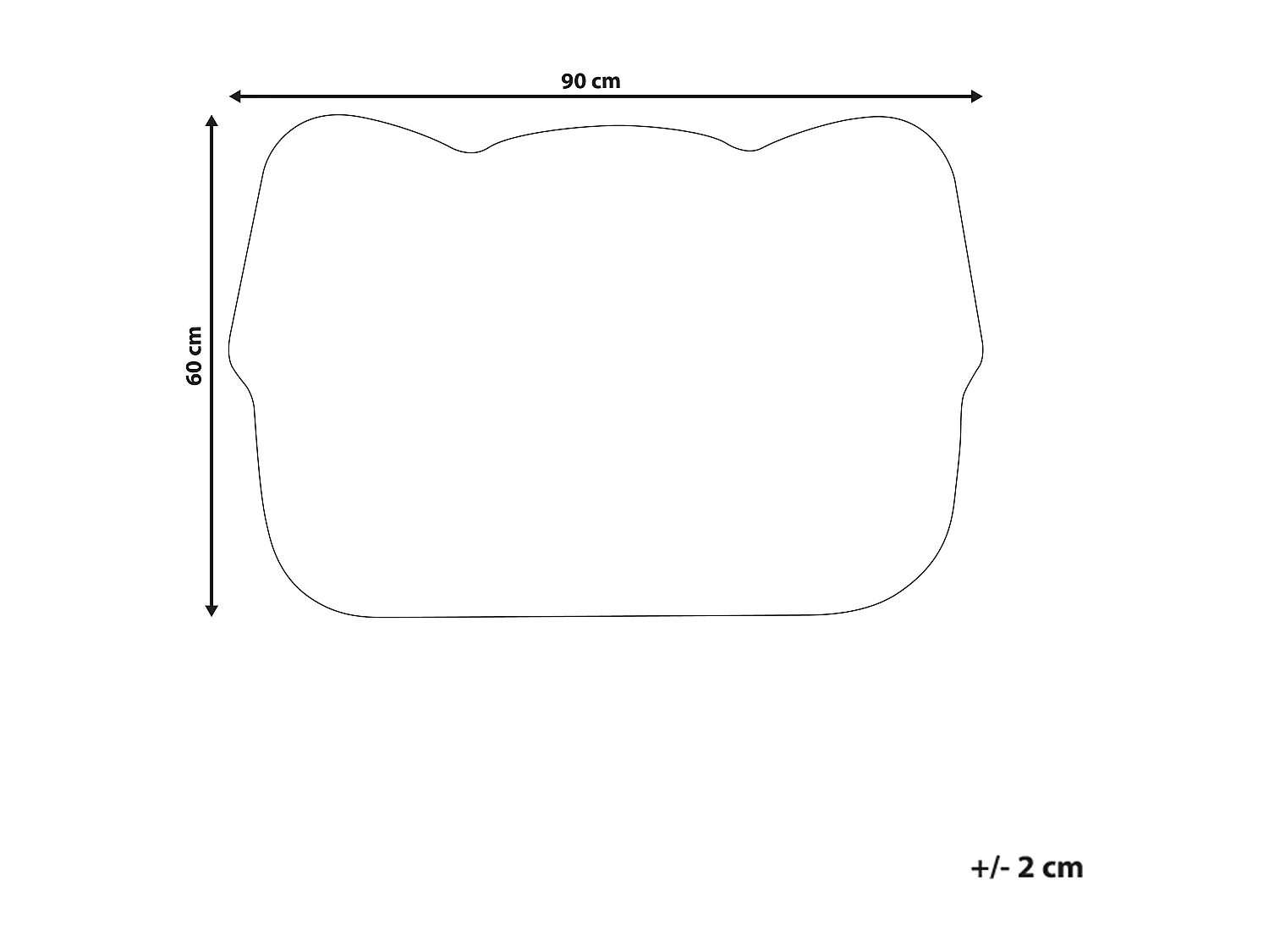 Paillasson TIBIG Multicolore 60 x 90 cm Chien Fibre de coco