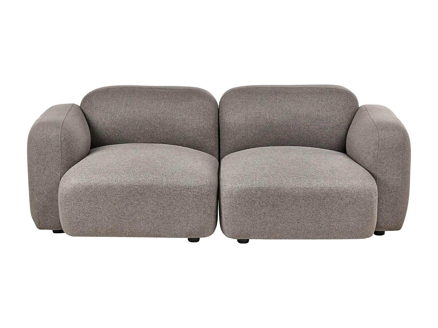 Sofa 3 Seater AFOSS Fabric Dark Grey