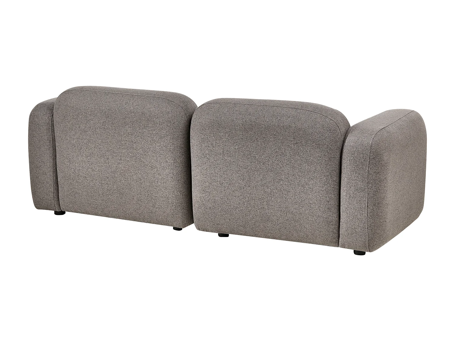 Sofa 3 Seater AFOSS Fabric Dark Grey