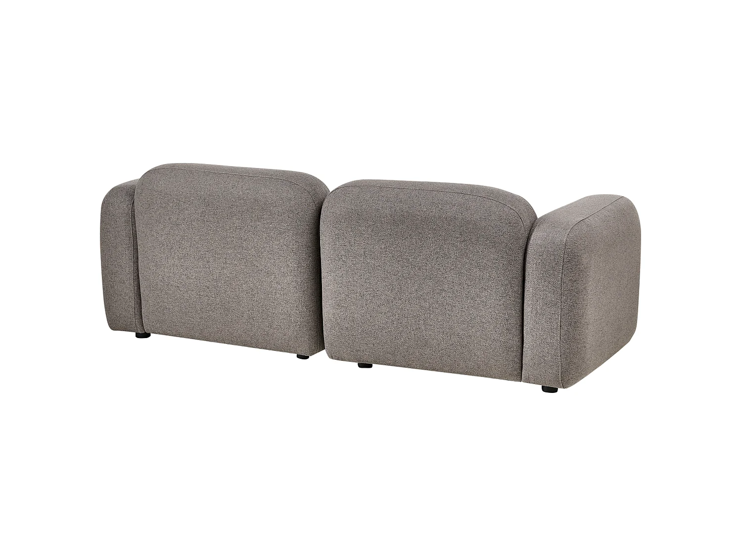Sofa 3 Seater AFOSS Fabric Dark Grey