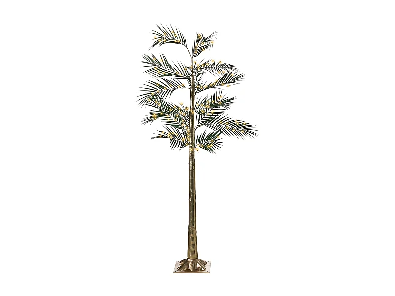 Décoration extérieure LED PALJAVESI Arbre 175 cm Doré