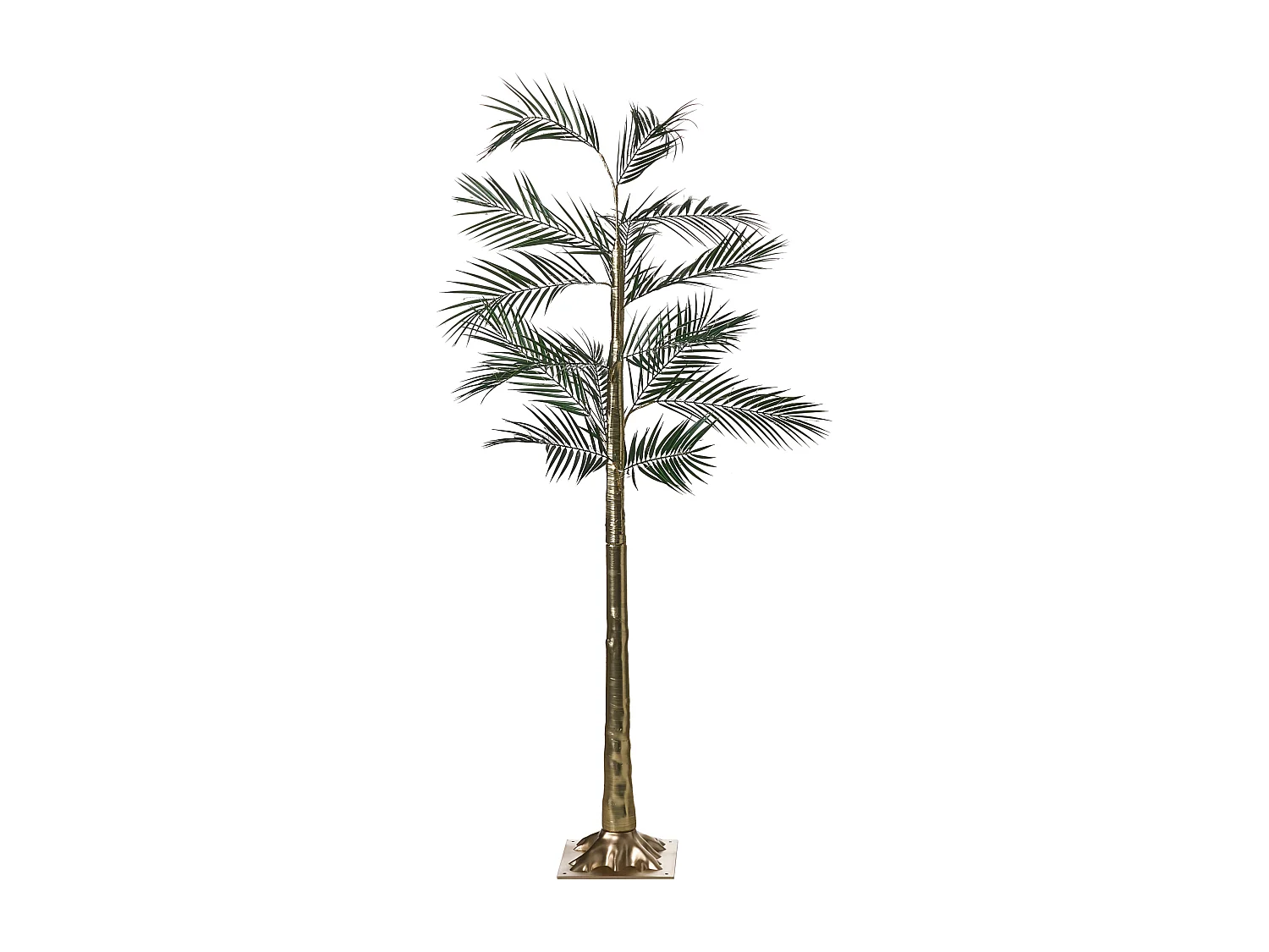 Décoration extérieure LED PALJAVESI Arbre 175 cm Doré