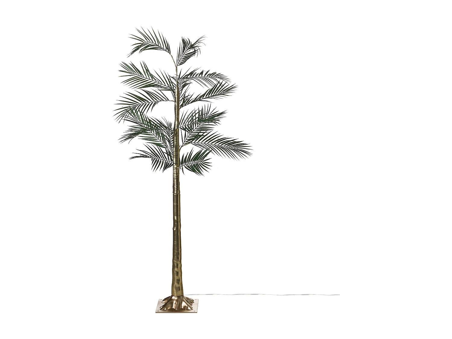 Décoration extérieure LED PALJAVESI Arbre 175 cm Doré