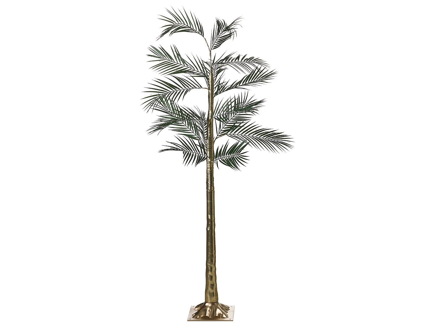 Décoration extérieure LED PALJAVESI 175 cm Arbre Doré