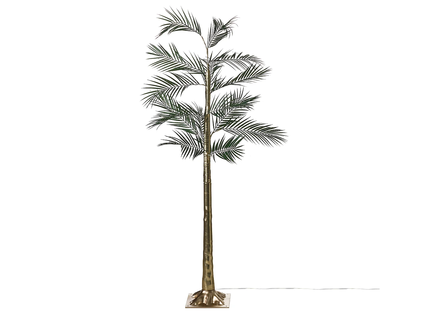 Décoration extérieure LED PALJAVESI 175 cm Arbre Doré