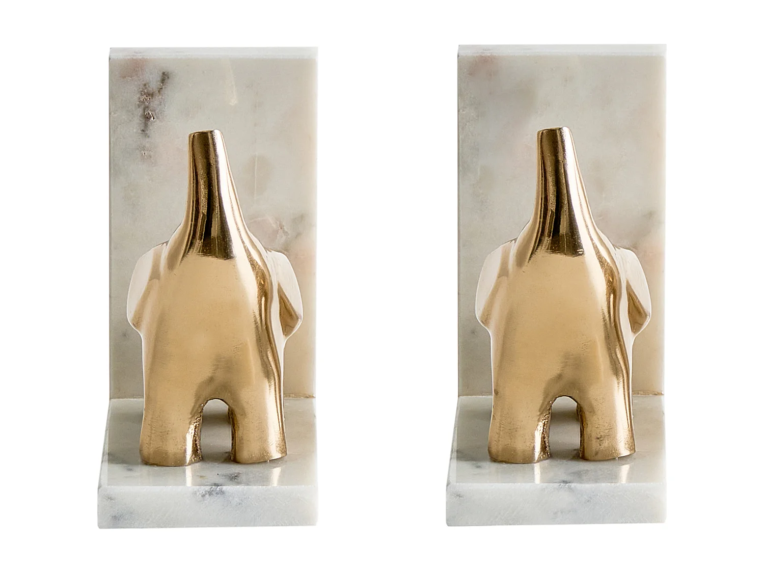 Serre-livres KOTEZI Marbre Doré