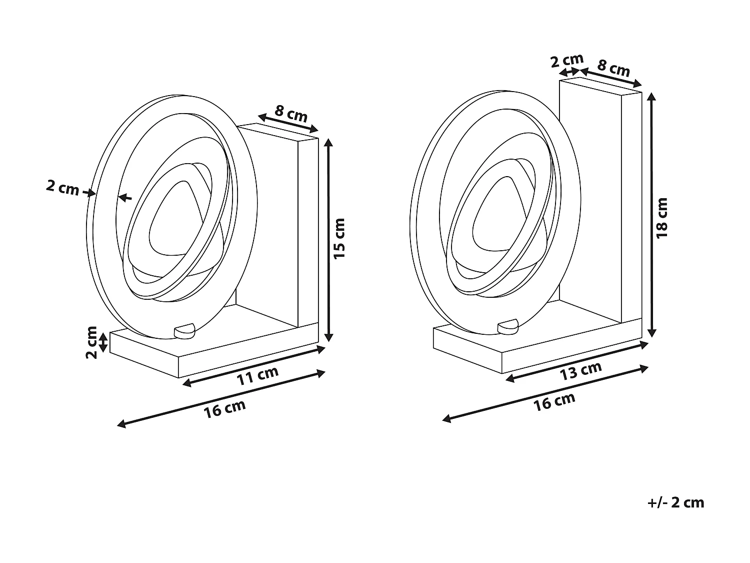 Serre-livres RABINA Marbre Argenté