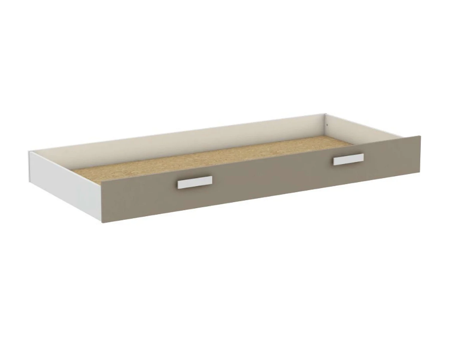 Pack Dormitorio Infantil Tidy Blanco y Arcilla: Armario, Cama y Cajón