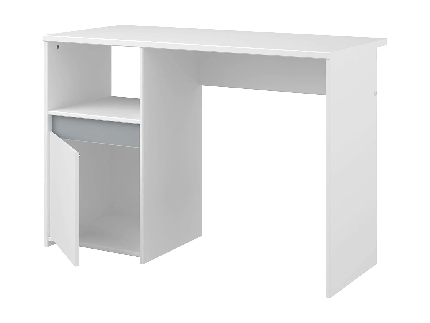 Germain Dormitorio Juvenil: Cama, Arm. 2 Ptas, Escritorio, Cómoda