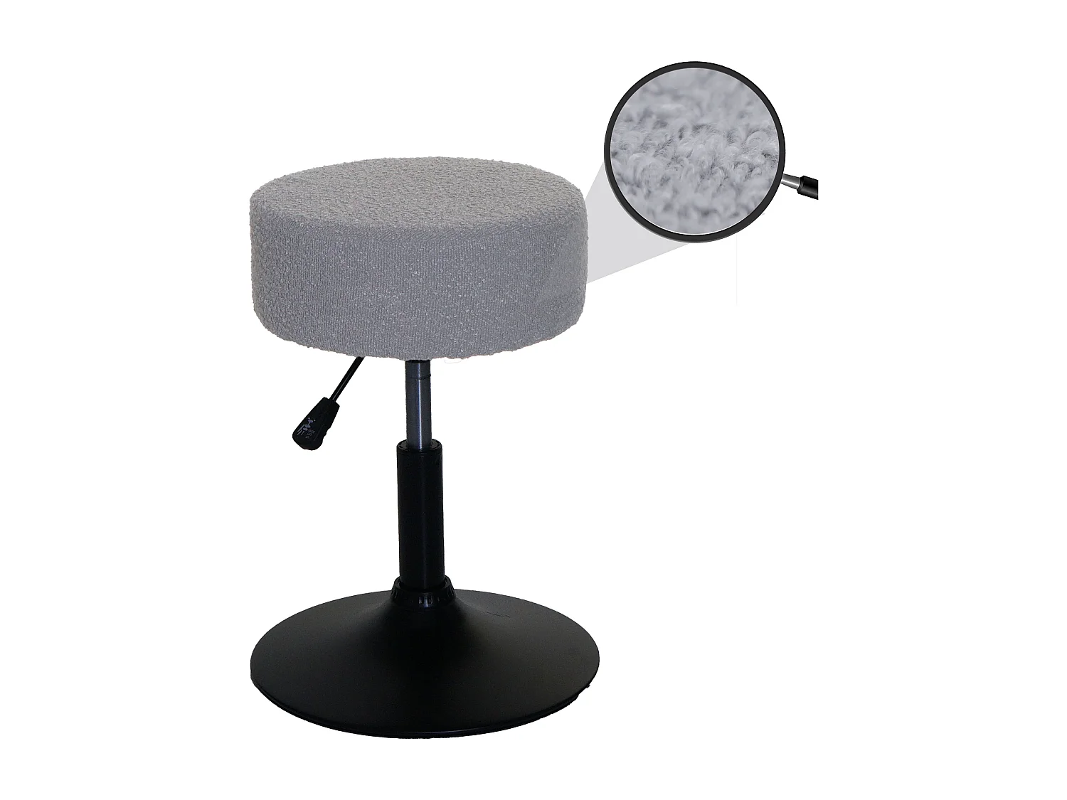 Tabouret MCW-C22,  gris